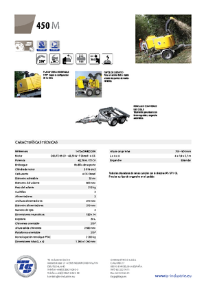 Cippatrici TS-Industrie TS 450 M
