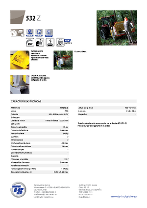 Cippatrici TS-Industrie TS 532 Z
