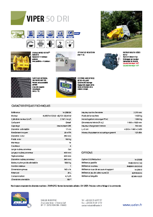 Cippatrici TS-Industrie Viper 50 DRI