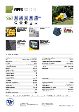 Cippatrici TS-Industrie Viper 50 DRI