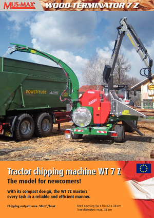 Cippatrici MUS-MAX Wood-Terminator 7 Z