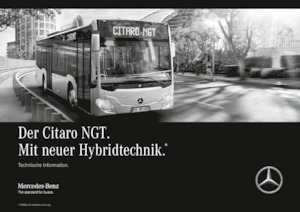 Autobus urbani Mercedes-Benz Citaro NGT