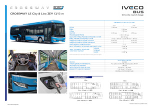 Autobus urbani Iveco Crossway LE City 12m ZEV