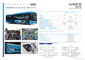 Autobus urbani Iveco Crossway LE City 12m ZEV