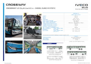 Autobus urbani Iveco Crossway LE City 14,5m