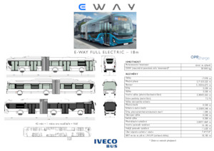 Autobus urbani Iveco E-way 18 m