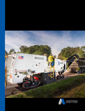 Frese stradali gommate/cingolate Astec Roadtec RX-505
