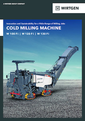 Frese stradali gommate/cingolate Wirtgen W 120 Fi