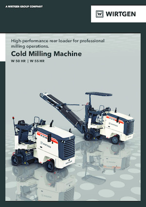 Frese stradali gommate/cingolate Wirtgen W 50 HR
