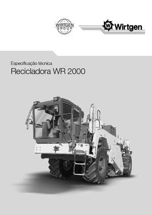 Riciclatrici stradali a freddo Wirtgen WR 2000
