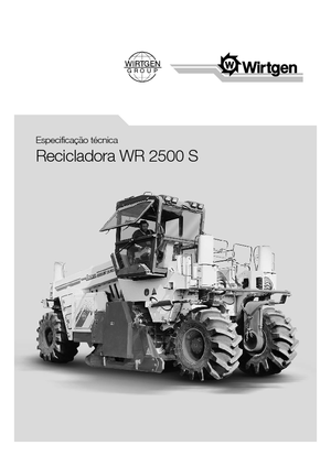 Riciclatrici stradali a freddo Wirtgen WR 2500 S