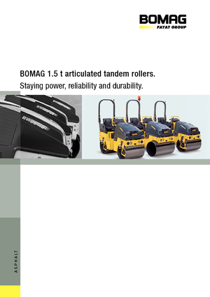 Compattatori stradali vibranti combinati Bomag BW 100 ACM-5