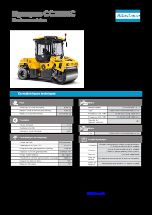Compattatori stradali vibranti combinati Dynapac CC 2200 C