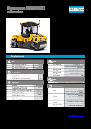 Compattatori stradali vibranti combinati Dynapac CC 2200 C