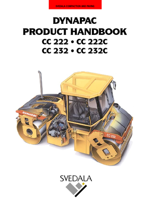 Compattatori stradali vibranti combinati Dynapac CC 222 C HF