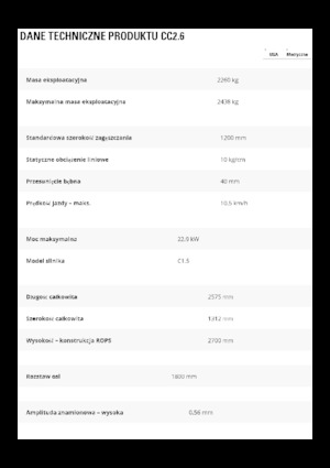 Compattatori stradali vibranti combinati Caterpillar CC2.6