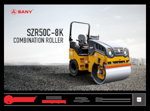 Compattatori stradali vibranti combinati Sany SZR50C-8K