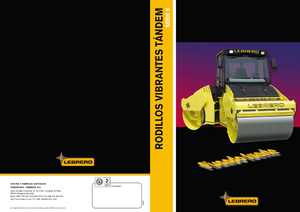 Compattatori stradali vibranti combinati Lebrero VTA 80 MX