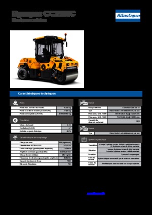 Compattatori stradali vibranti combinati Dynapac CC 2200 C