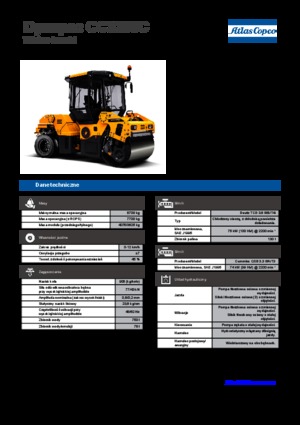 Compattatori stradali vibranti combinati Dynapac CC 3200 C