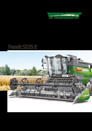 Mietitrebbie Fendt 5225 E