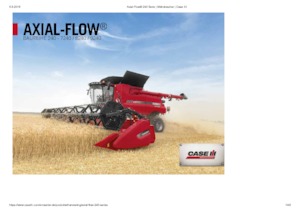Mietitrebbie Case IH Axial Flow 9250