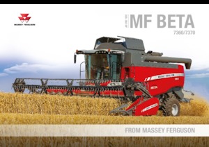 Mietitrebbie Massey Ferguson Beta 7370