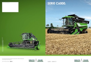 Mietitrebbie DEUTZ-FAHR C 6205 TS Farmline