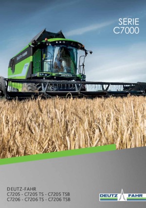 Mietitrebbie DEUTZ-FAHR C 7206 TSB