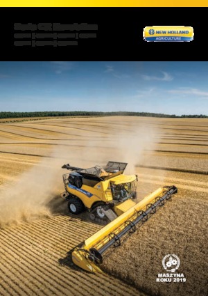 Mietitrebbie New Holland CR8.90 12.5