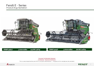 Mietitrebbie Fendt 5220 E