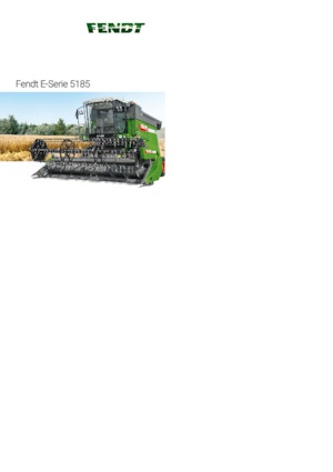 Mietitrebbie Fendt 5185 E
