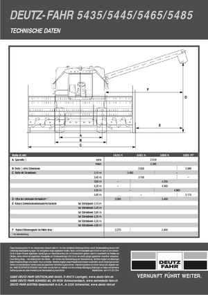 Mietitrebbie DEUTZ-FAHR 5445 H