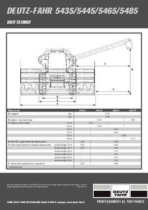 Mietitrebbie DEUTZ-FAHR 5445 H