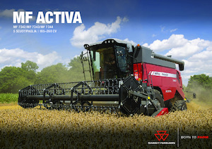Mietitrebbie Massey Ferguson Activa 7343-MCS