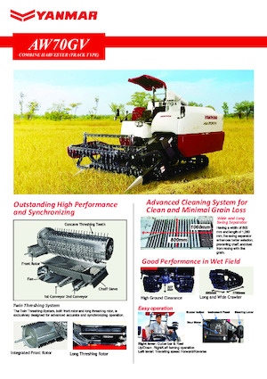 Mietitrebbie Yanmar AW70GV
