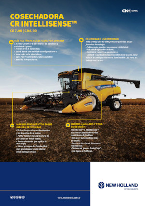 Mietitrebbie New Holland CR 7.90 INTELLISENSE™