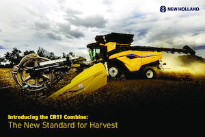 Mietitrebbie New Holland CR11 Track