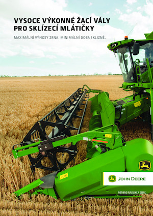 Mietitrebbie – meccanismo di taglio John Deere 735D 