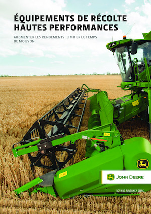 Mietitrebbie – meccanismo di taglio John Deere 622X 