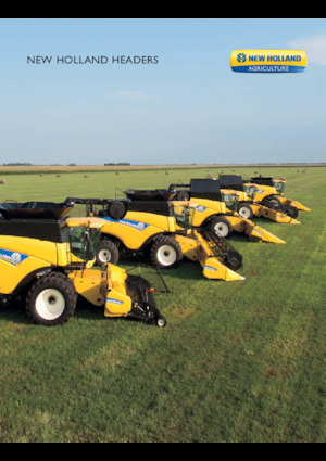 Mietitrebbie – meccanismo di taglio New Holland 840CD Rigid Draper