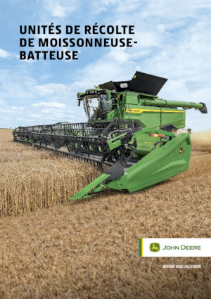 Mietitrebbie – meccanismo di taglio John Deere RDF40