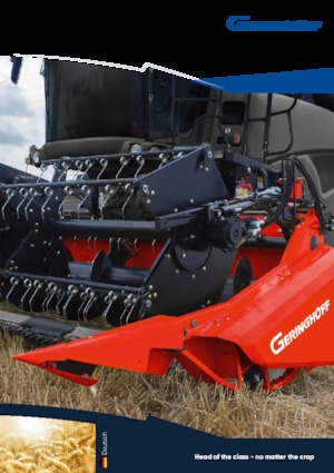 Mietitrebbie – meccanismo di taglio Geringhoff HVV 720