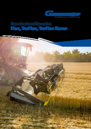 Mietitrebbie – meccanismo di taglio Geringhoff TrueFlex 45