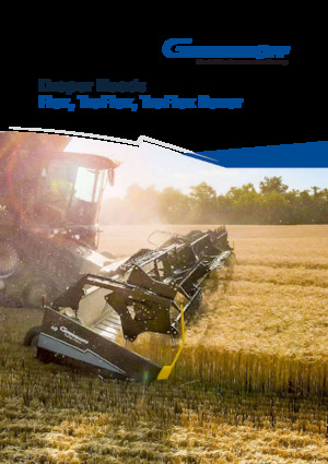 Mietitrebbie – meccanismo di taglio Geringhoff TrueFlex 45