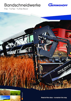 Mietitrebbie – meccanismo di taglio Geringhoff TruFlex 40