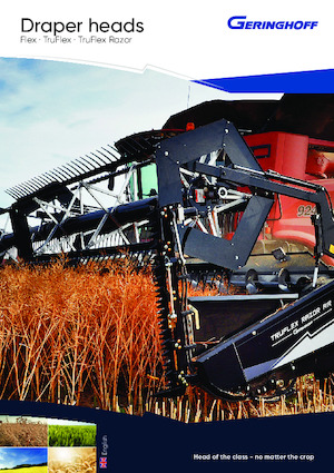 Mietitrebbie – meccanismo di taglio Geringhoff TruFlex 40
