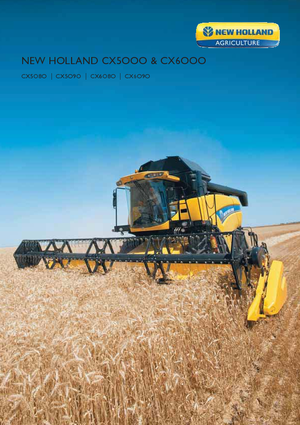 Mietitrebbie New Holland CX 5090 Laterale