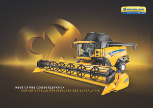 Mietitrebbie New Holland CX 8070 Elevation