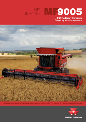 Mietitrebbie Massey Ferguson Fortia 9695